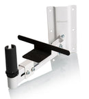 Gator Frameworks GFW-SPK-WM100W Gator Frameworks Wall Mount Speaker Stands, White (Pair)