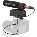 Saramonic MIXMIC Shotgun Microphone With Integrated 2-channel Audio Adaptor
