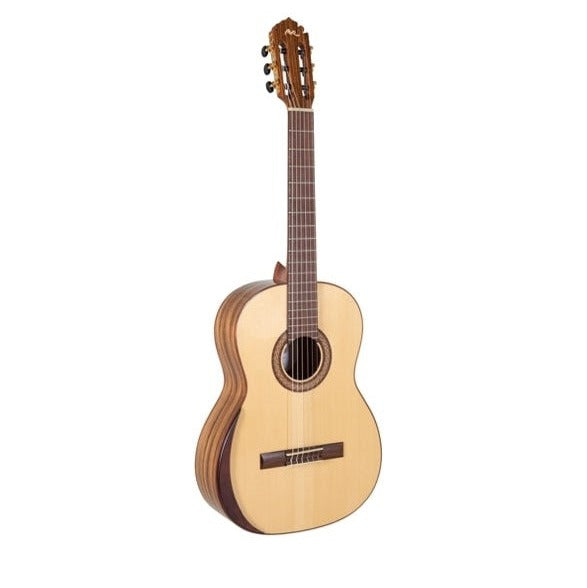 Manuel Rodriguez Guitars Academia 4/4 Spruce + Zebrano Acoustic Guitar, Natural