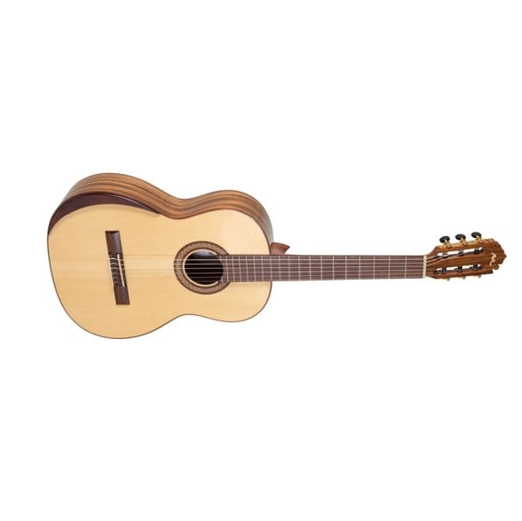 Manuel Rodriguez Guitars Academia 4/4 Spruce + Zebrano Acoustic Guitar, Natural