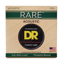 Rare Acoustic Guitar Strings, Custom Light (11-50)