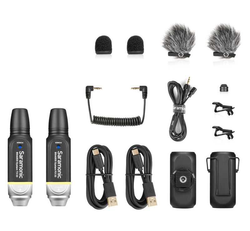 Saramonic Blink800 B1 Digital Wireless Lavalier Microphone System - 5.8 GHz