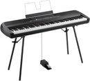 Korg SP280-BK 88-key Digital Piano with 30 Instrument Sounds, Natural Weighted Hammer Action
