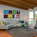 Reloop VINYL-FRAME-SET-12RSW Vinyl Frame 3-Piece Set 12", Rosewood