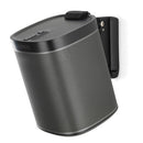 FLEXSON Wall Mount for SONOS PLAY:1 (Single, Black)