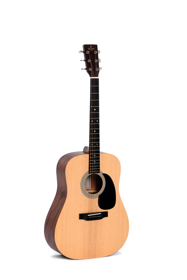 Sigma Guitars DM-ST+ Dreadnought Acoustic Guitar, Natural