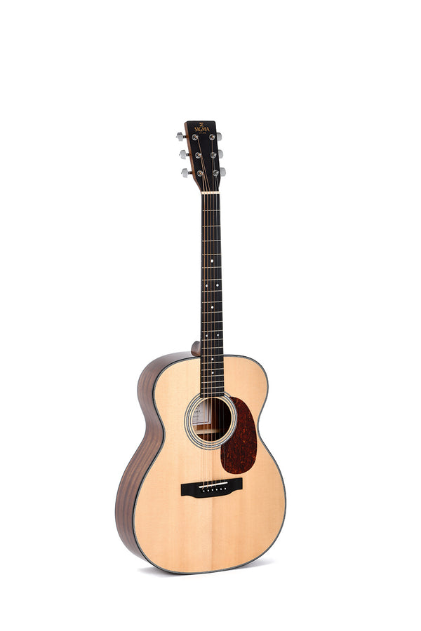 Sigma Guitars 000M-1 1 Series Solid Sitka Spruce Top Acoustic Guitar, Natural