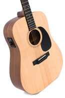 Sigma Guitars DME+ Dreadnought Acoustic Electric Guitar, Natural