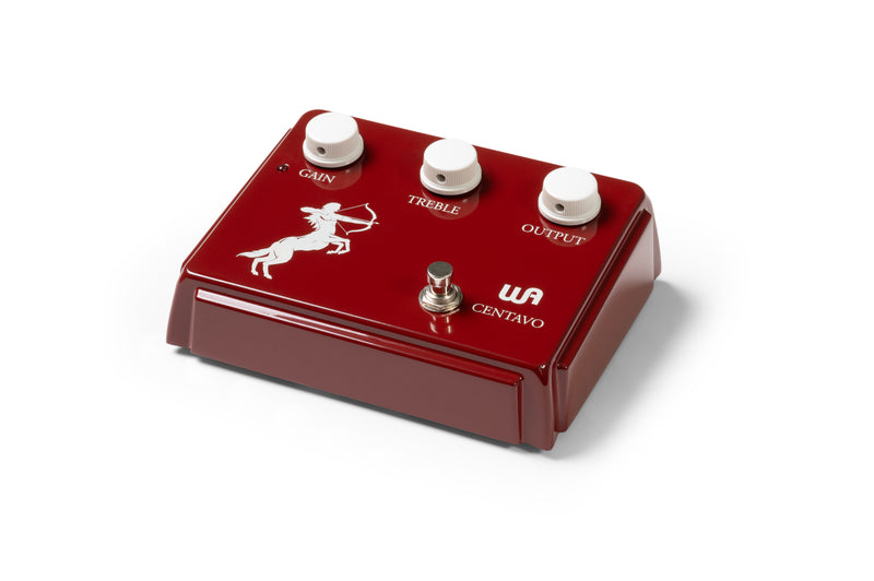 Warm Audio Centavo Professional Overdrive Pedal - Centavo Tribute Red