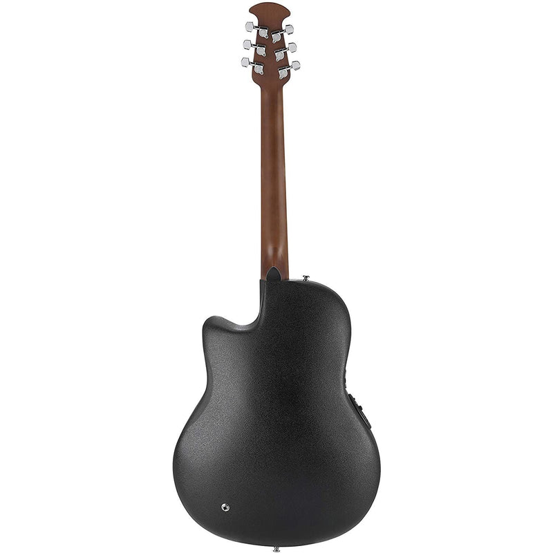 Ovation CS24P-TBBY Acoustic-Electric Guitar Trans, Black Flame Maple